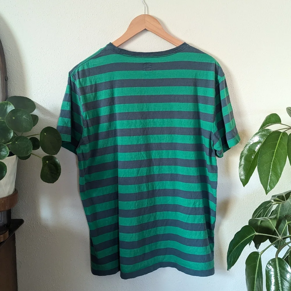 J. Crew | Slim Fit | Striped Short Sleeve Shirt